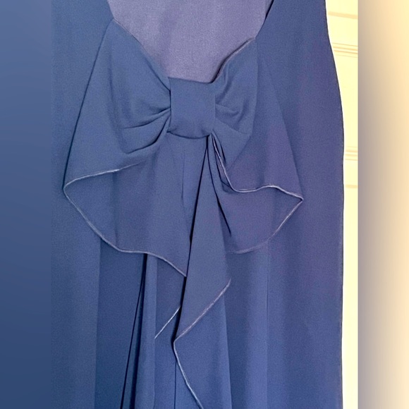 Formal navy blue dress - size small - Picture 3 of 3